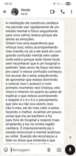 Depoimento de Neide